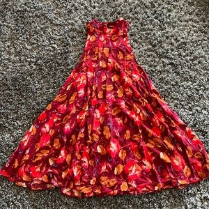 intimately free people red print dress